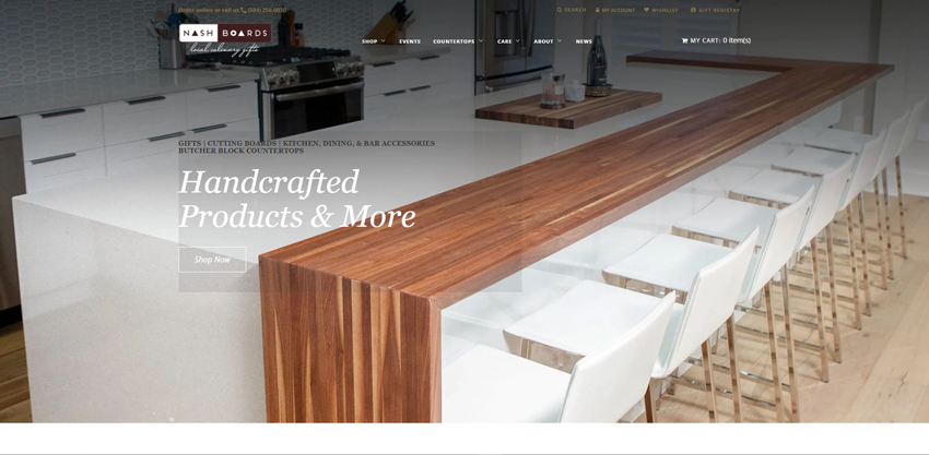 NASH Boards Website Screenshot